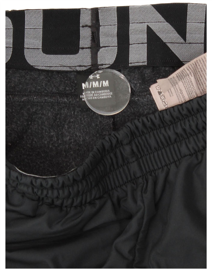 Pantaloni da tuta da uomo Under Armour Pantaloni da jogging Cotone color block grigio medio