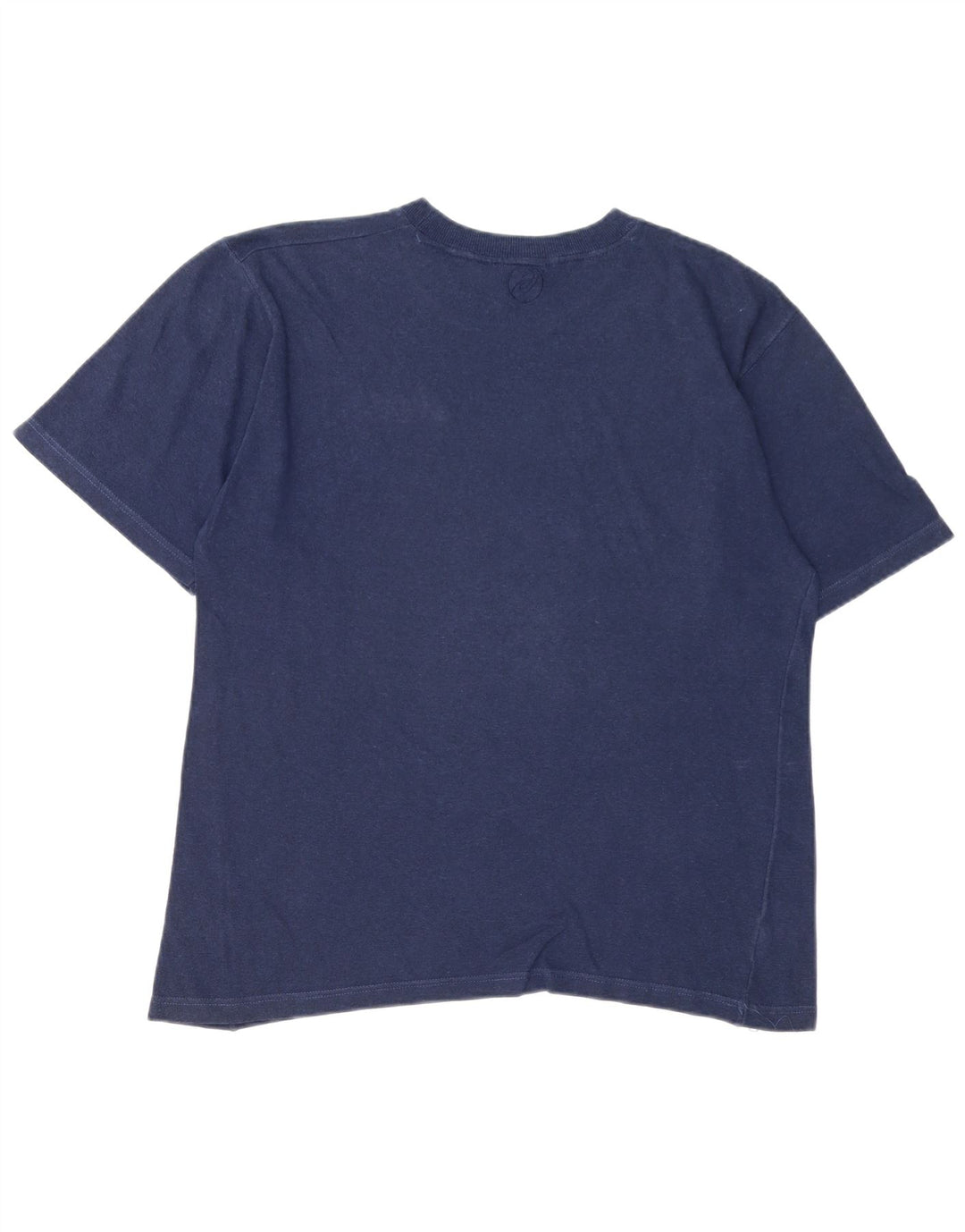 T-shirt da uomo Asics Top in cotone blu navy medio
