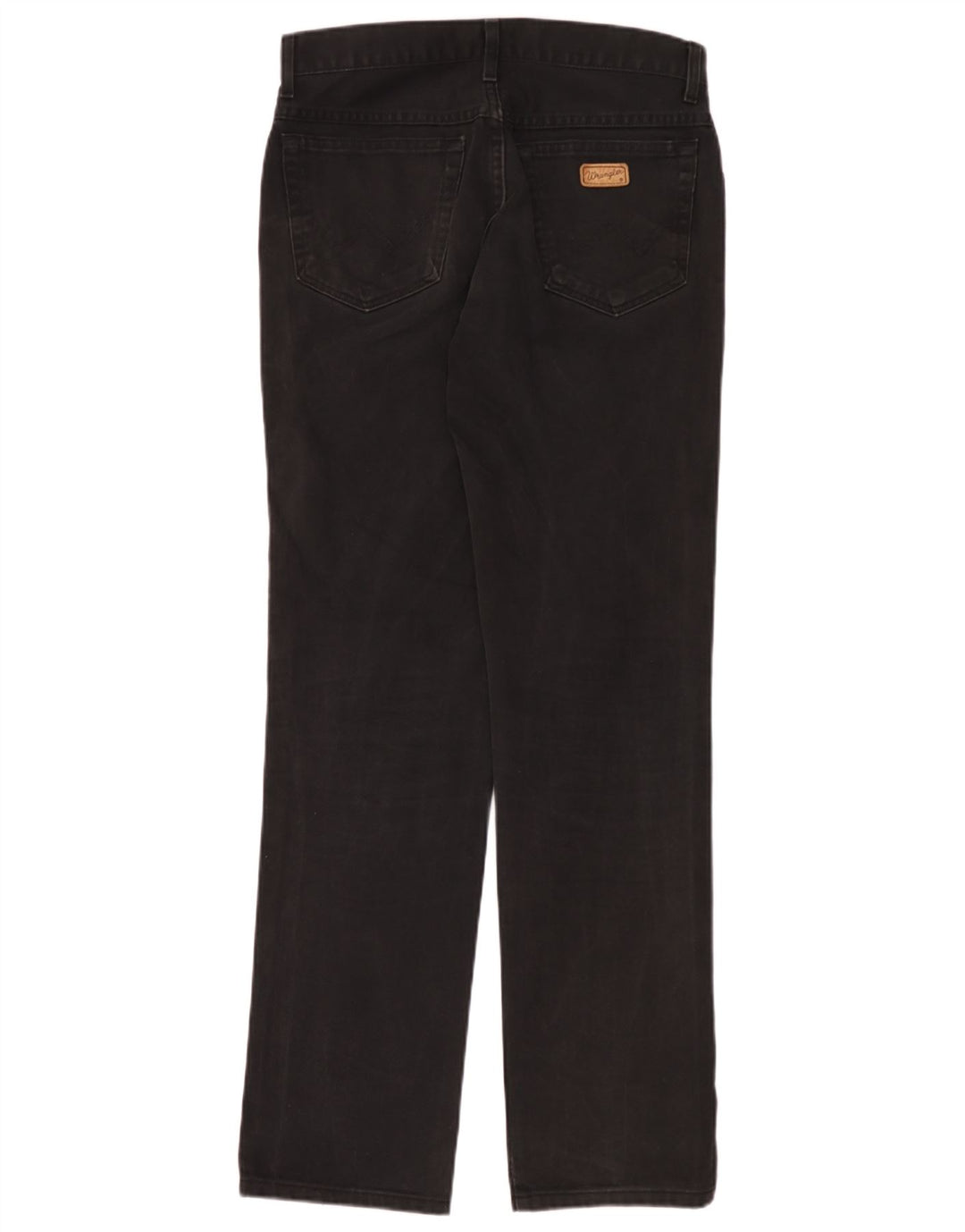 Jeans dritti da uomo Wrangler Texas W32 L34 cotone nero