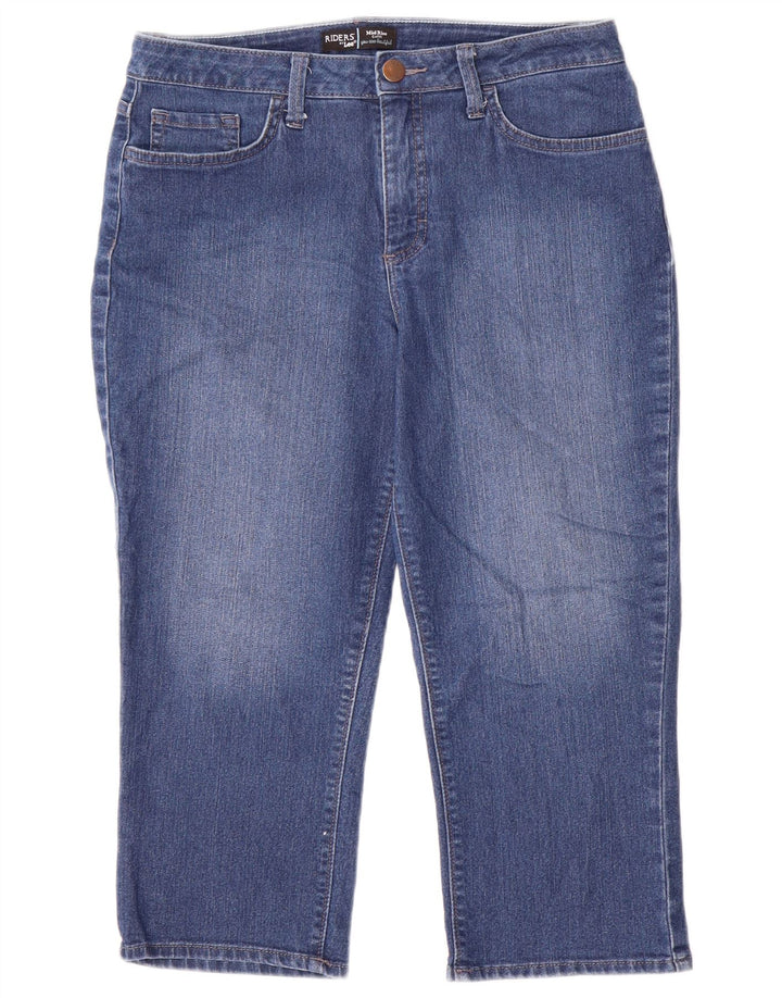 Jeans Lee Riders da donna a vita media Capri US 10 Large W32 L21 Cotone blu