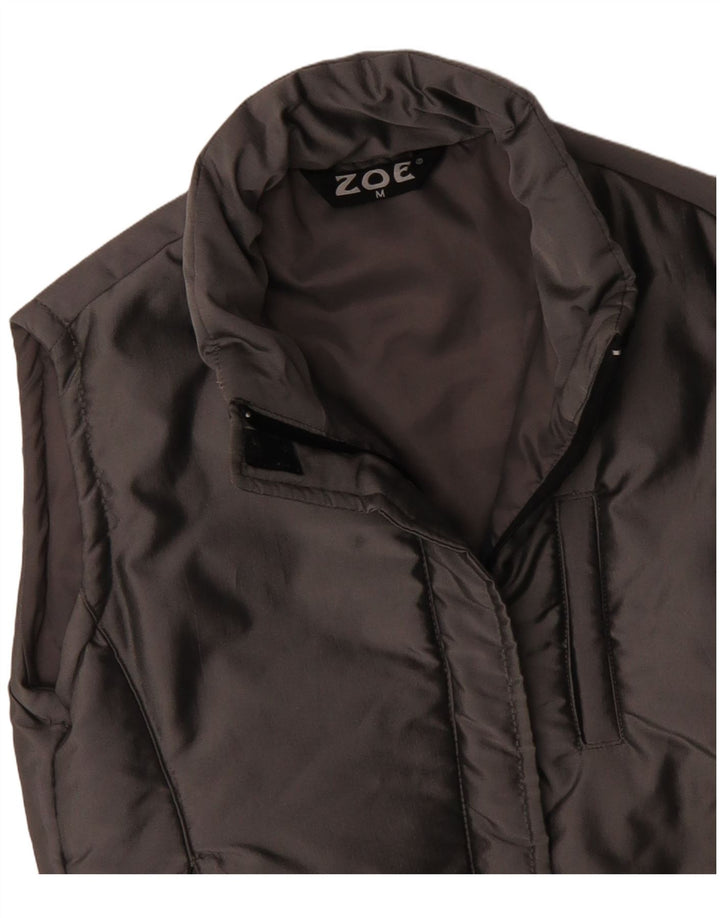 Gilet imbottito da donna ZOE UK 14 nylon grigio medio