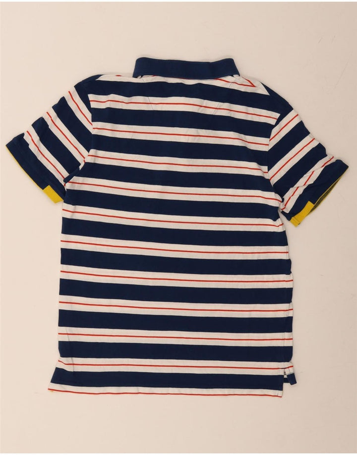 Polo da uomo NAUTICA in cotone a righe medie blu navy