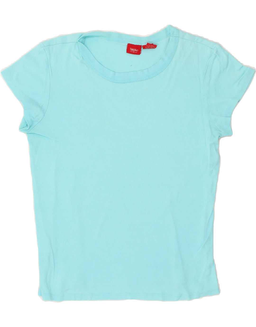 MOSSIMO Womens T-Shirt Top UK 14 Large Turquoise Cotton Vintage Mossimo and Second-Hand Mossimo from Messina Hembry 