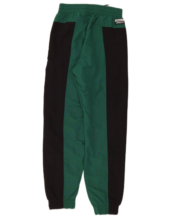 Pantaloni da tuta con grafica Adidas da uomo Joggers XS Green Colourblock