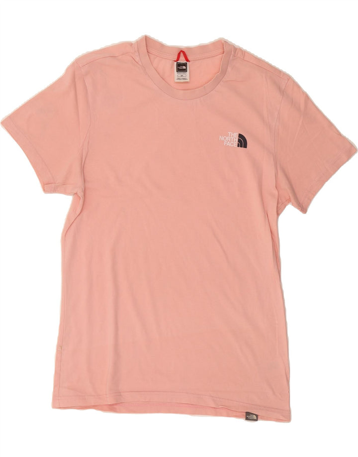 THE NORTH FACE Mens T-Shirt Top Small Pink Cotton Vintage The North Face and Second-Hand The North Face from Messina Hembry 