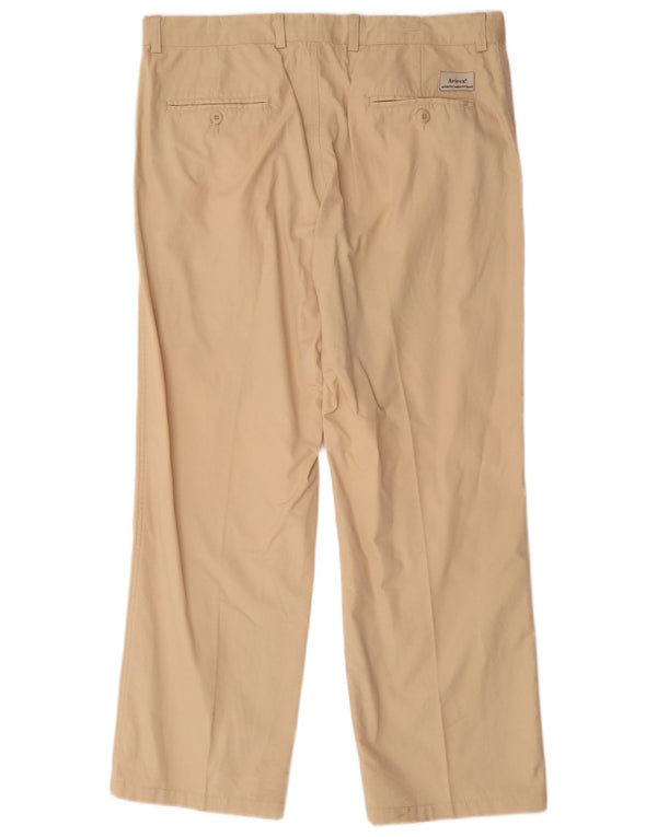 Pantaloni chino dritti da uomo Avirex W36 L29 cotone beige