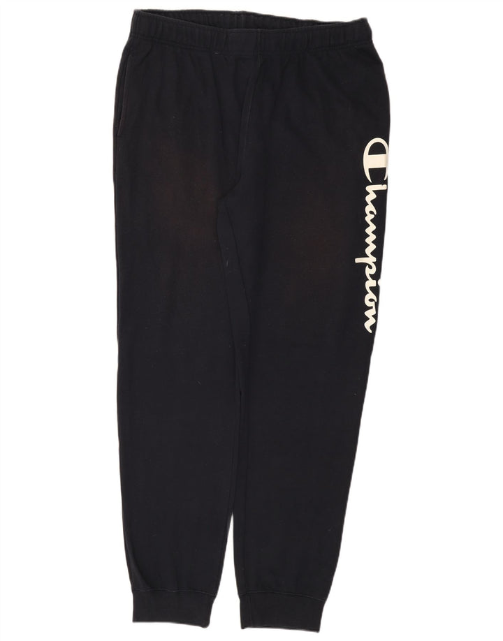 CHAMPION Pantaloni da tuta con grafica da uomo Joggers 2XL Blu navy