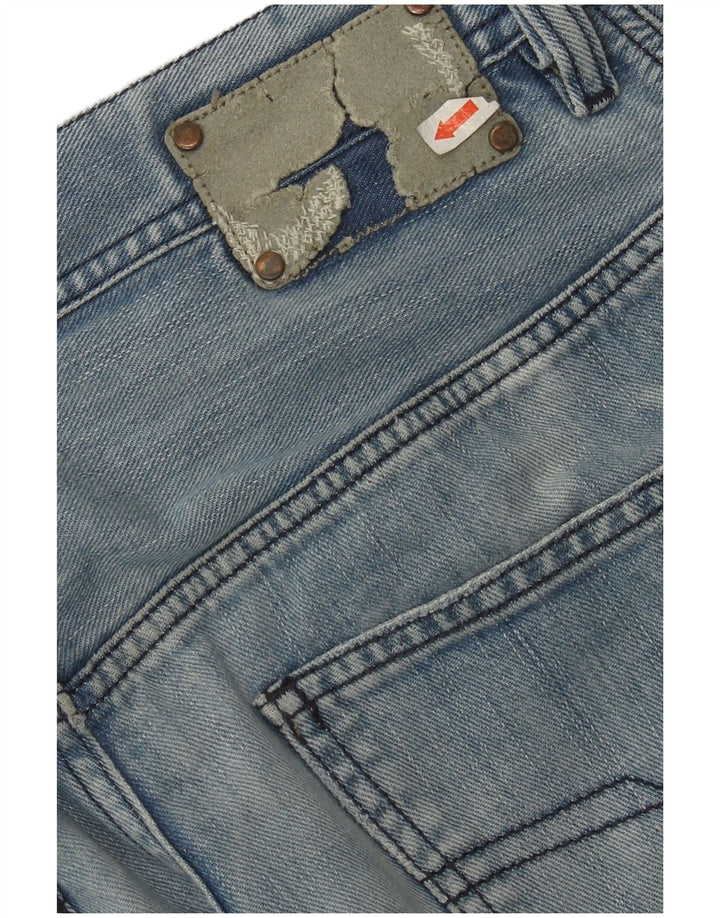 DIESEL Mens Staffy Slim Jeans W30 L31 Blue Cotton