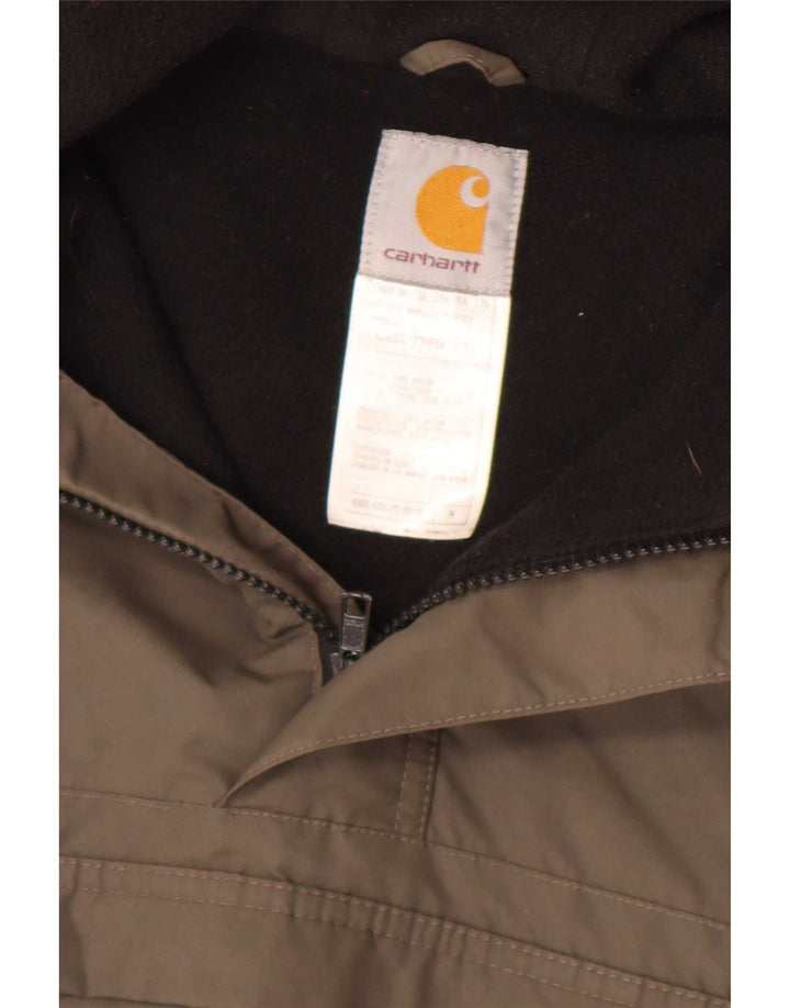 Giacca anorak con cappuccio da uomo Carhartt UK 38 Nylon grigio medio