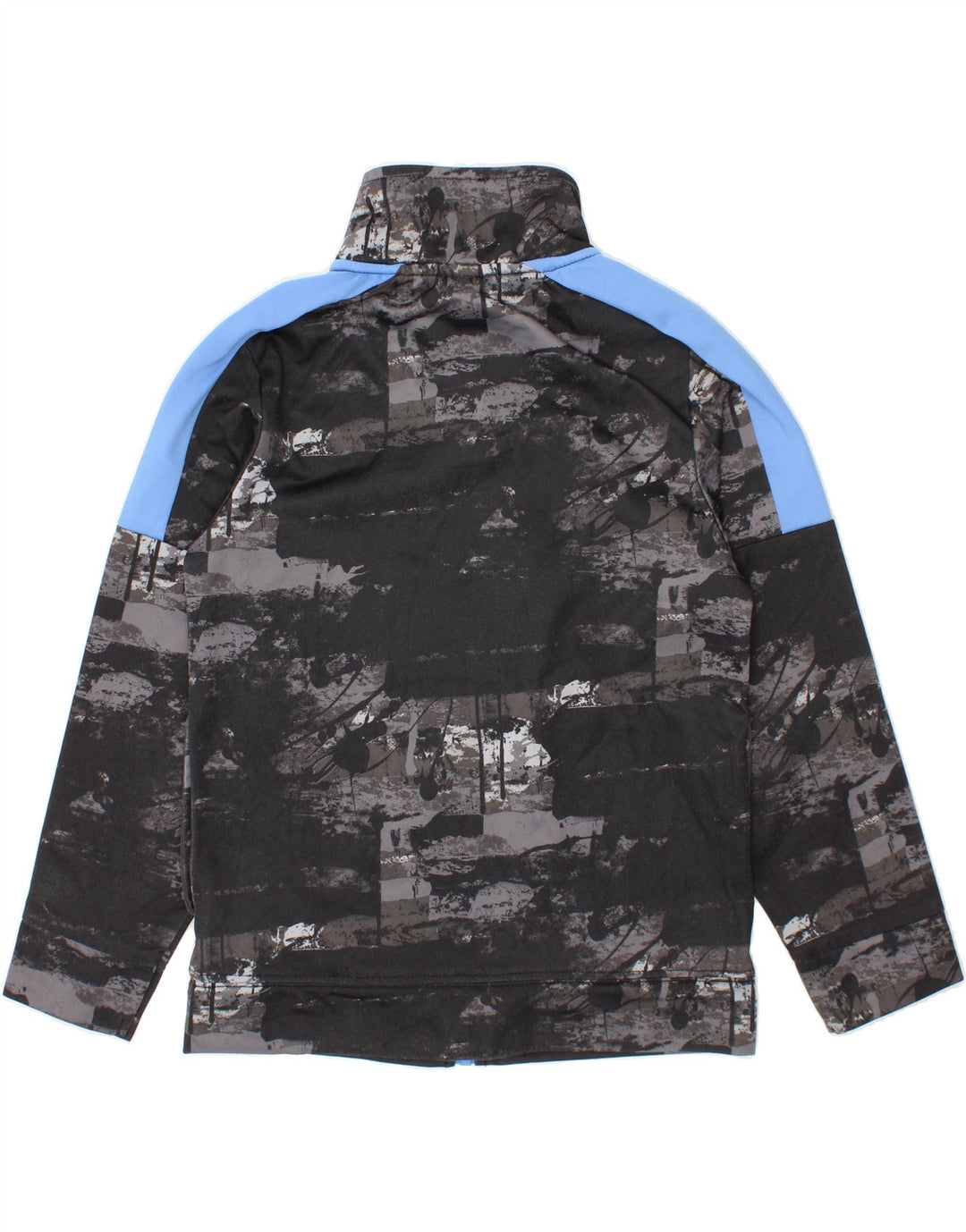 ADIDAS Boys Tracksuit Top Jacket 5-6 Years Grey Colourblock Vintage Adidas and Second-Hand Adidas from Messina Hembry 