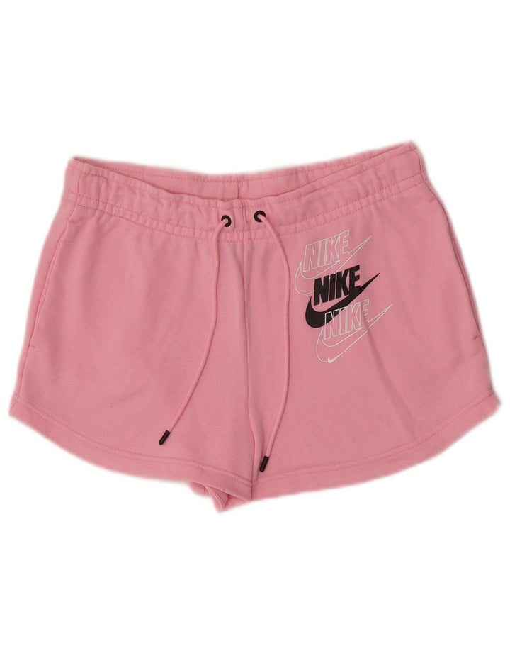 Pantaloncini sportivi grafici Nike da donna UK 10 piccoli rosa