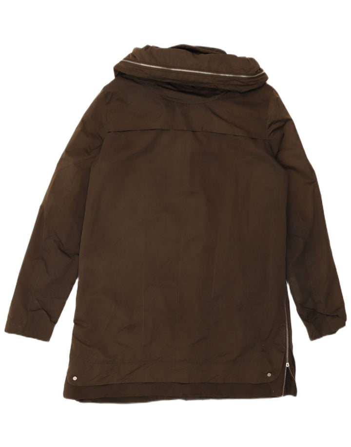 Parka oversize con cappuccio da donna Zara UK 10 piccolo kaki