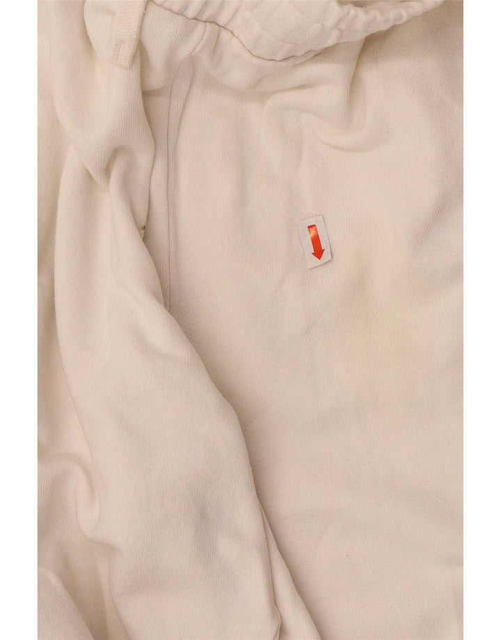 Pantaloni da tuta da donna Puma Joggers UK 14 Medium White Cotton