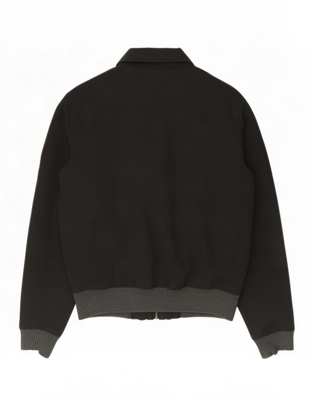 Giubbotto bomber con cappuccio da uomo Fat Face UK 36 piccolo nylon nero