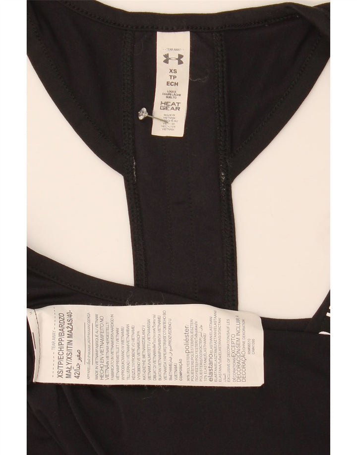 Canottiera grafica da donna Under Armour UK 6 XS poliestere nero