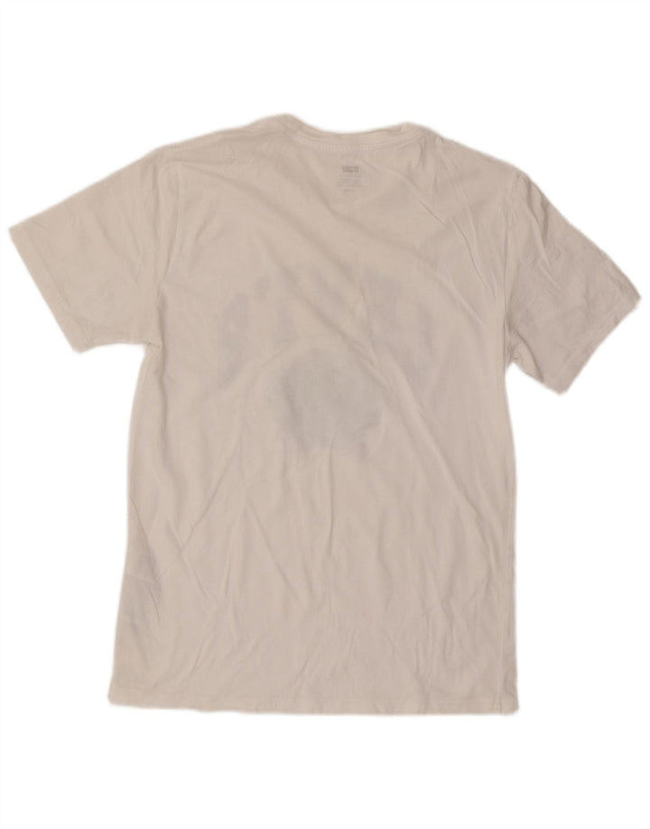 T-shirt grafica da uomo Levi's Top in cotone bianco medio