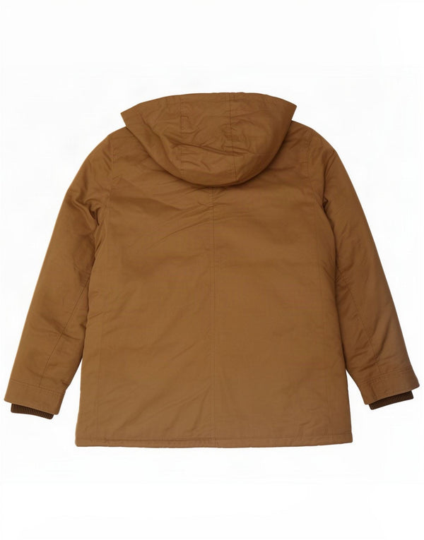 Zara Parka con cappuccio per ragazze 13-14 anni Cachi