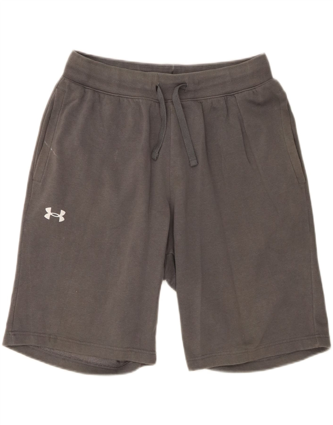 Pantaloncini sportivi da uomo Under Armour di grandi dimensioni in cotone grigio