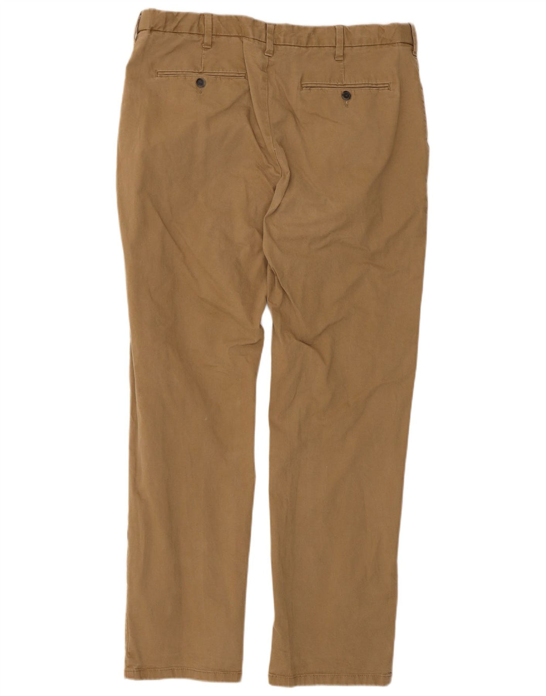 Pantaloni chino vestibilità regolare da uomo Marks & Spencer W38 L33 cotone beige