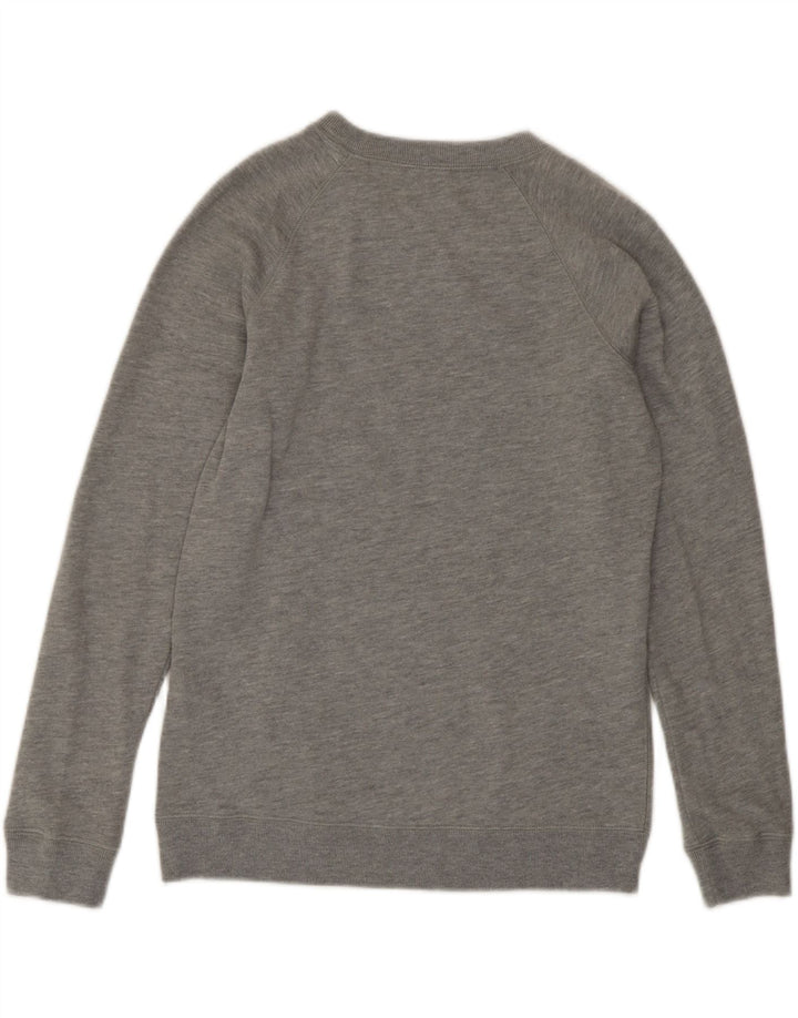 Felpa da donna Jack Wills Jumper UK 10 piccolo cotone grigio
