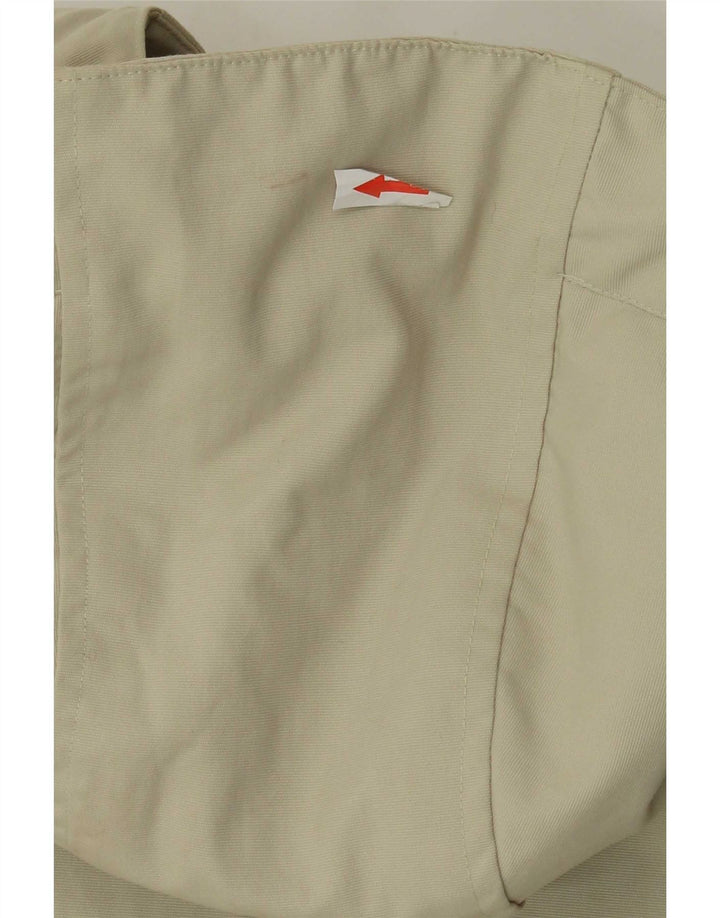 Giacca anorak con cappuccio da uomo Woolrich UK 38 Medium Khaki Colourblock