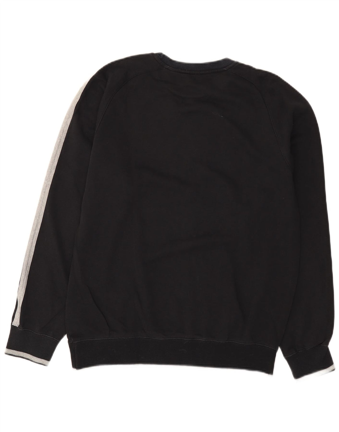 Felpa grafica da uomo Champion, maglione grande, cotone color block nero