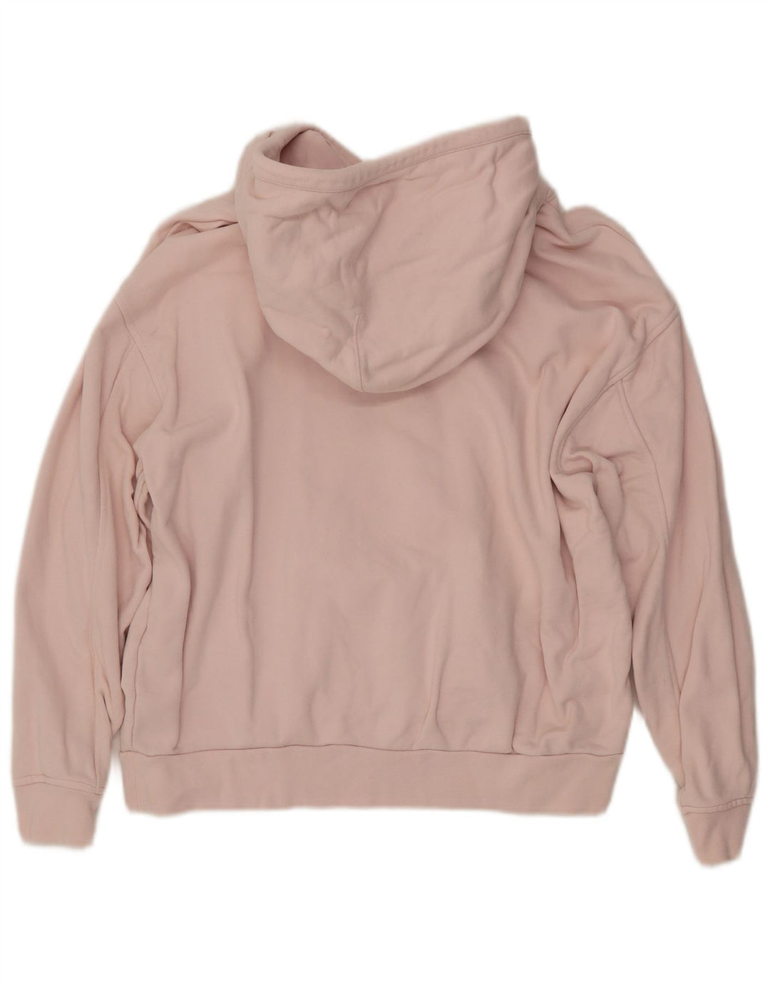 Maglione oversize con cappuccio da donna LEVI'S UK 10 piccolo cotone rosa
