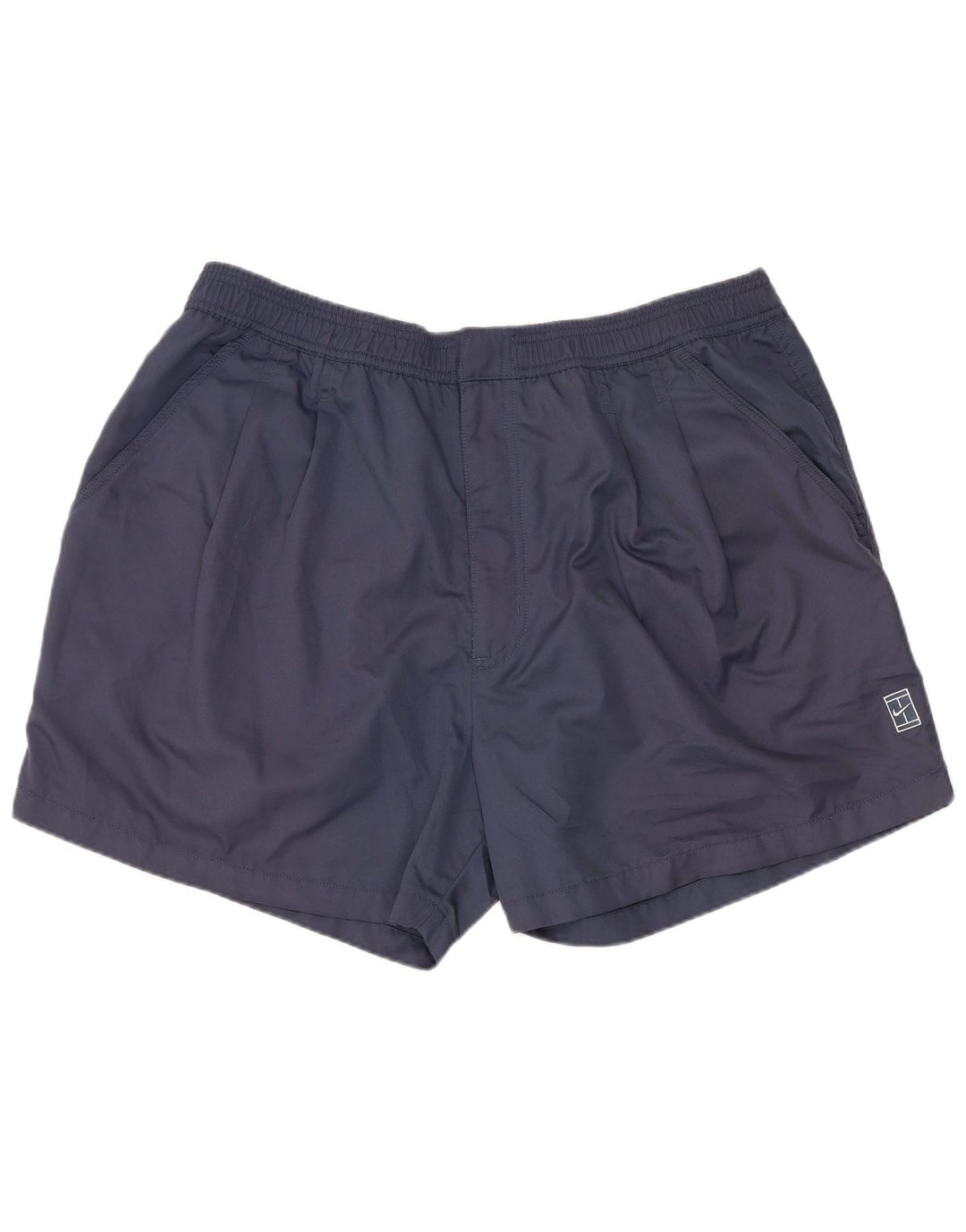 Pantaloncini chino con pegged NIKE Dri Fit da uomo UK 45/47 XL W38 poliestere blu navy