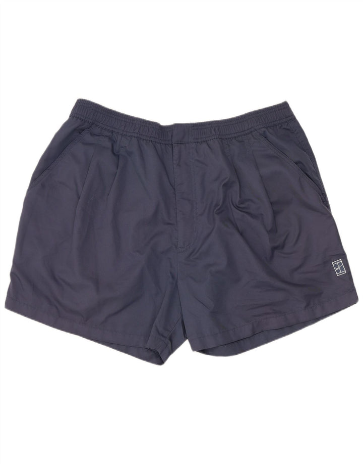 Pantaloncini chino con pegged NIKE Dri Fit da uomo UK 45/47 XL W38 poliestere blu navy