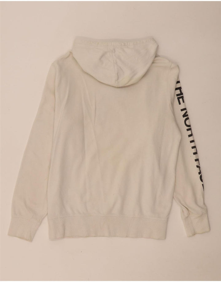 Felpa con cappuccio grafica da uomo The North Face in cotone bianco medio