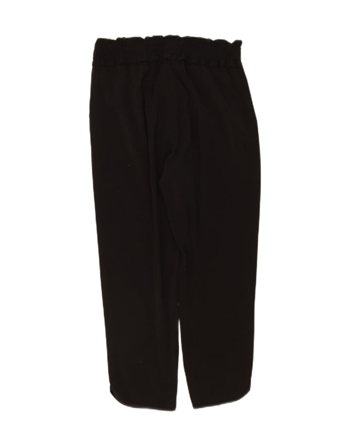 ZARA Womens Straight Casual Trousers Medium W30 L26 Black Vintage Zara and Second-Hand Zara from Messina Hembry 