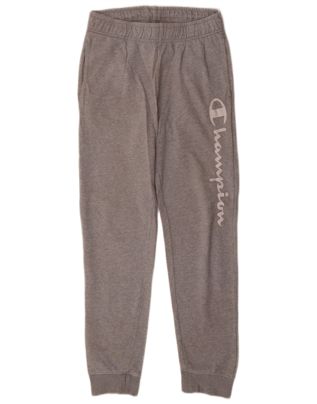 Pantaloni da tuta con grafica da donna Champion Joggers UK 10 Small Grigio