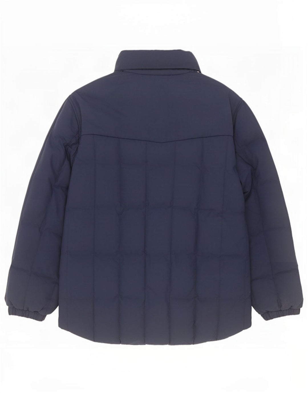 Giacca imbottita con cappuccio da uomo Lacoste taglia 6 XL poliestere blu navy