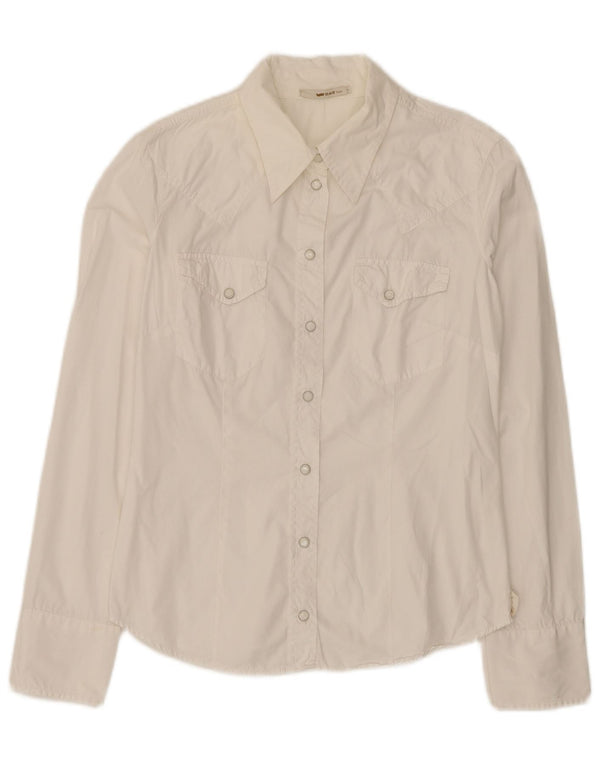 Maglia da donna Gas UK 14 grande bianca