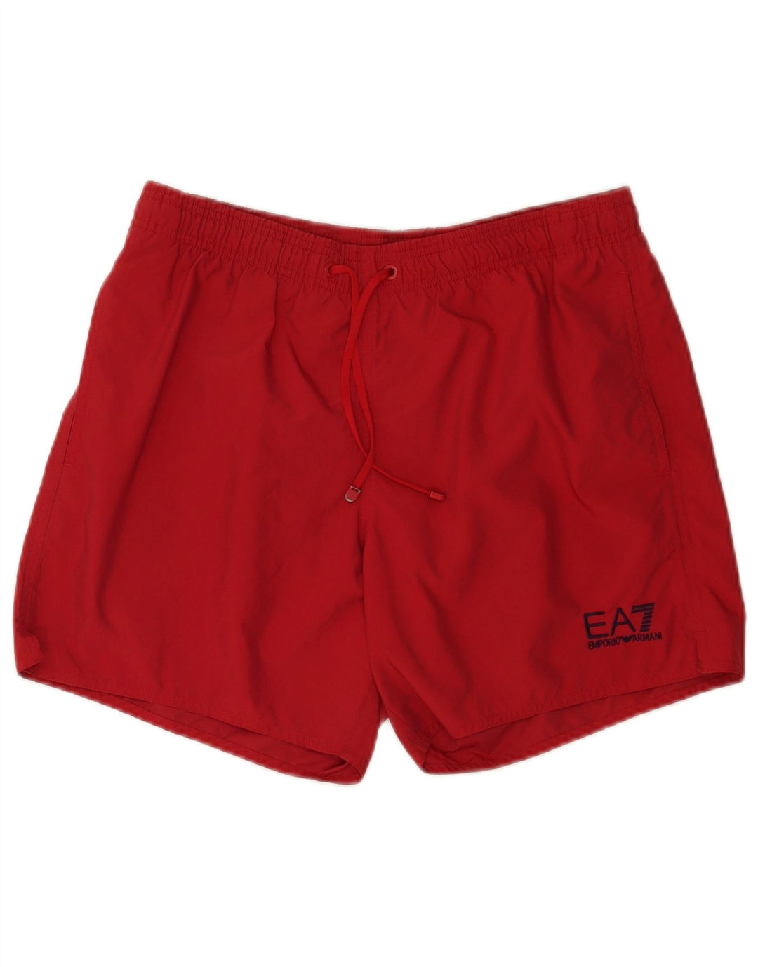 Pantaloncini da bagno da uomo Emporio Armani IT 48 medio rosso poliestere