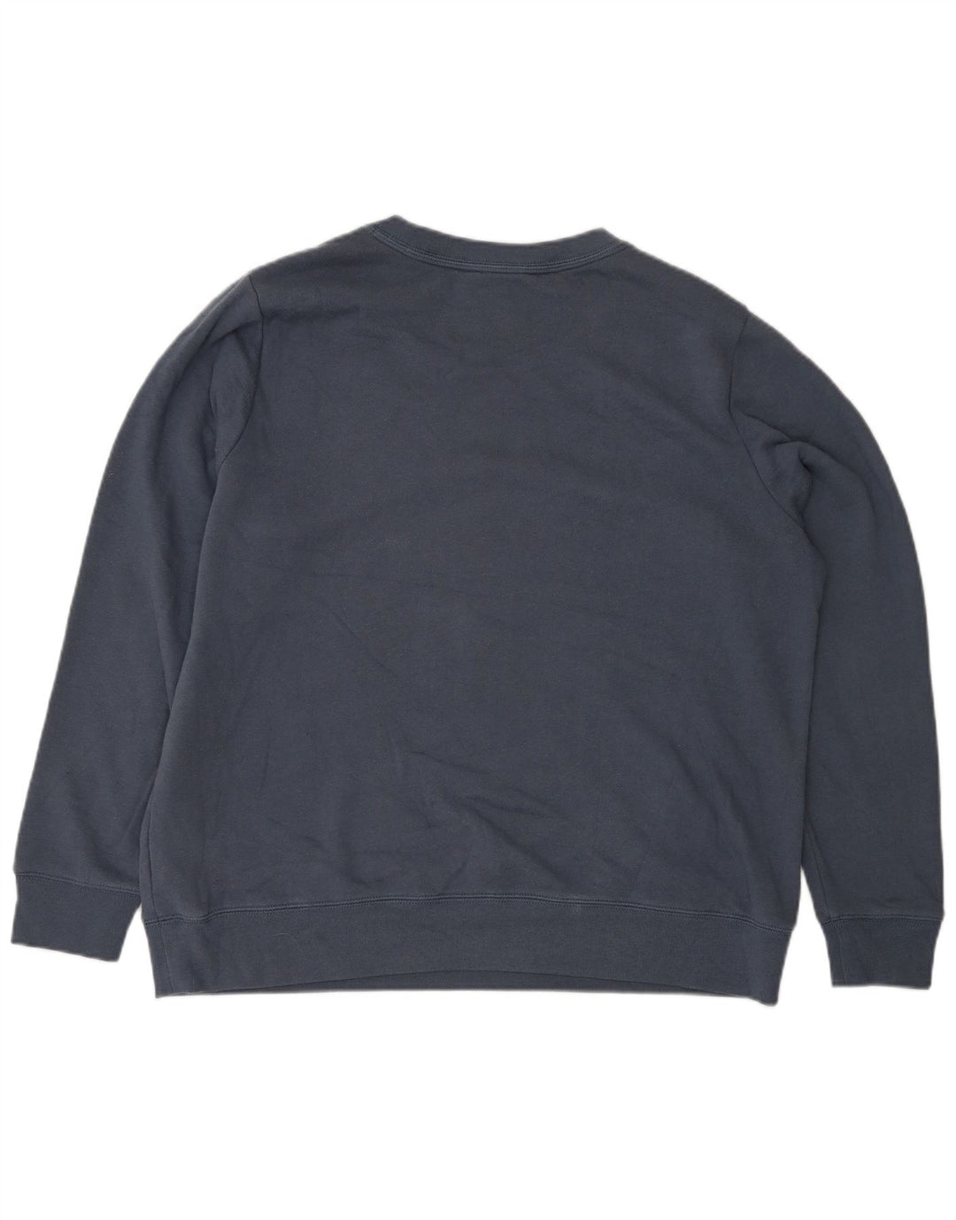 Felpa grafica da donna Marks & Spencer UK 16 grande blu navy