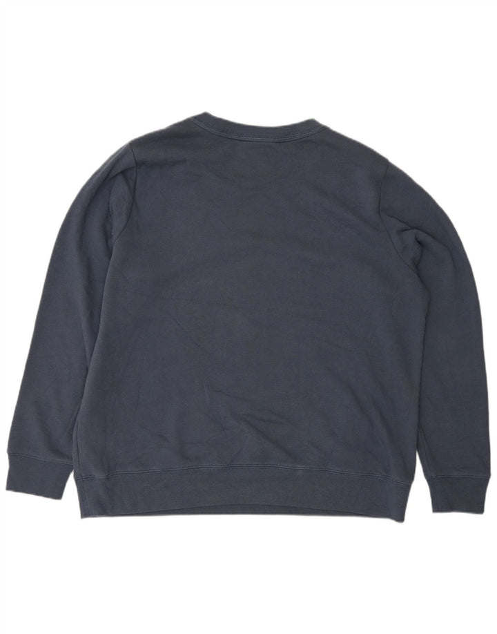 Felpa grafica da donna Marks & Spencer UK 16 grande blu navy