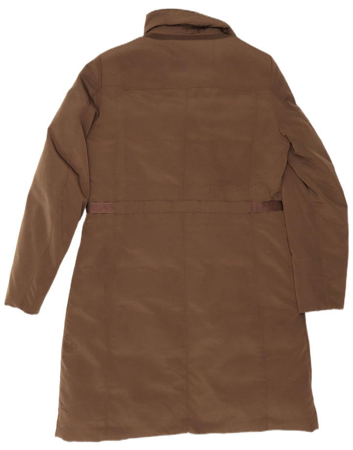 Cappotto imbottito oversize da donna Geox UK 10 piccolo poliestere marrone