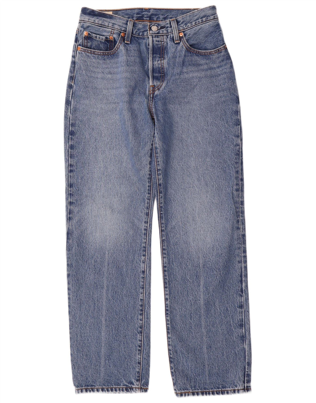 Levi's Donna 501 Jeans dritti W26 L30 Cotone blu anni '90