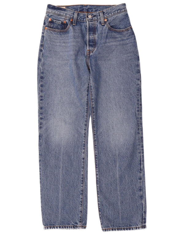 Levi's Donna 501 Jeans dritti W26 L30 Cotone blu anni '90