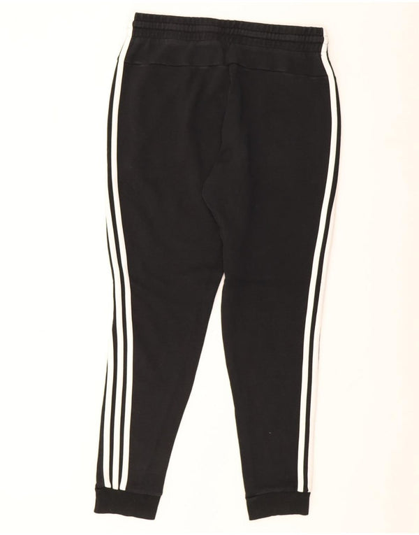 Pantaloni da tuta da donna Adidas Joggers UK 12/14 Medium Black Cotton