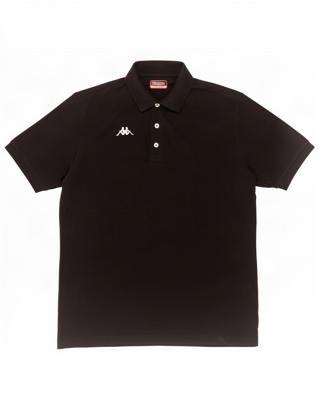 Polo Kappa Uomo 2XL Cotone Nero
