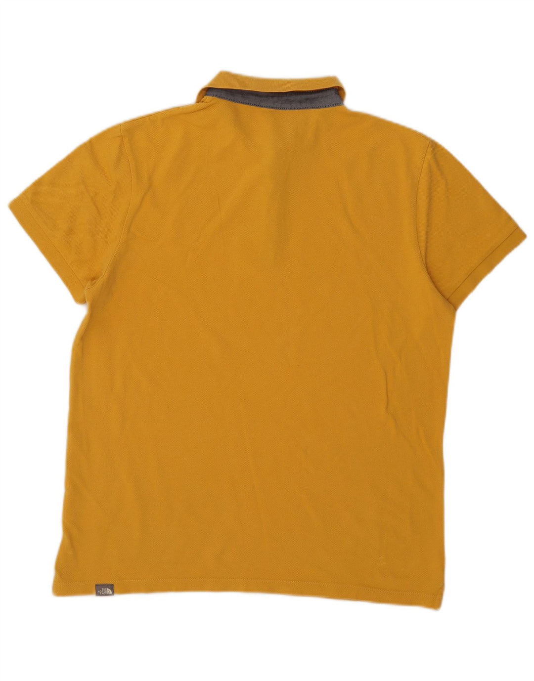 Polo da uomo The North Face grande in cotone giallo