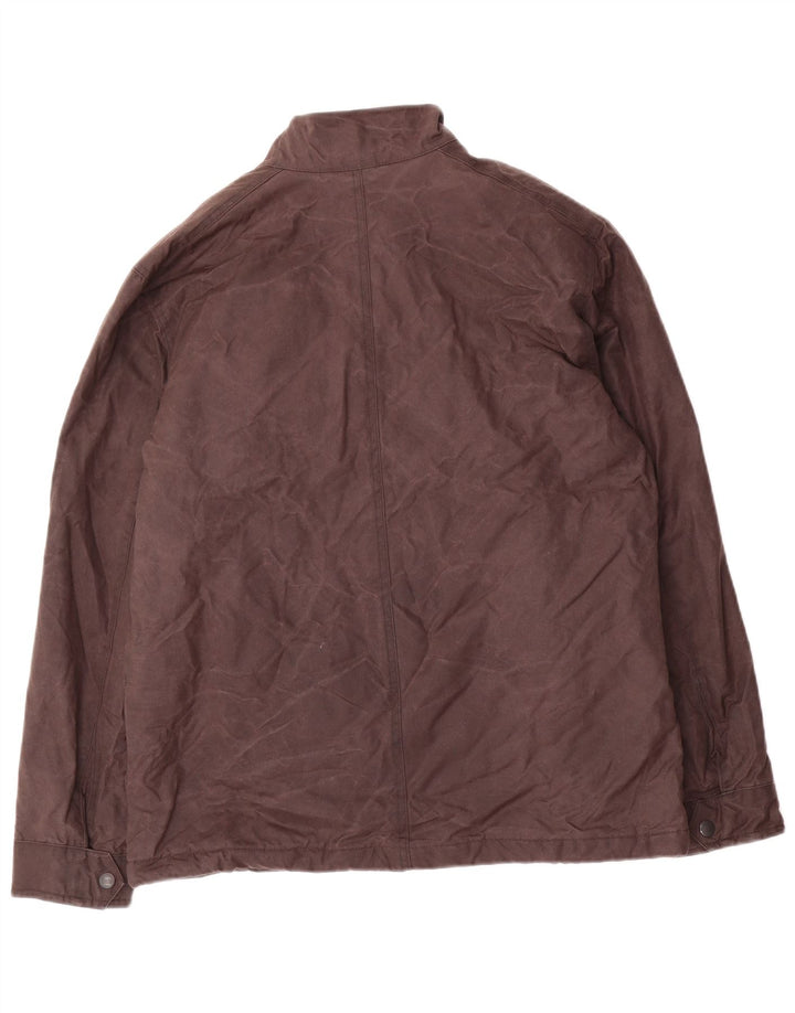Giacca da uomo in cotone cerato Marks & Spencer UK 38 Marrone medio