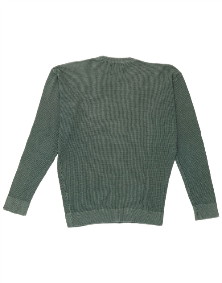 Maglione maglione girocollo da uomo vestibilità ampia Zara piccolo verde