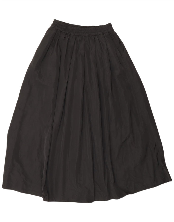 Gonna svasata da donna Zara XS W30 poliestere nero