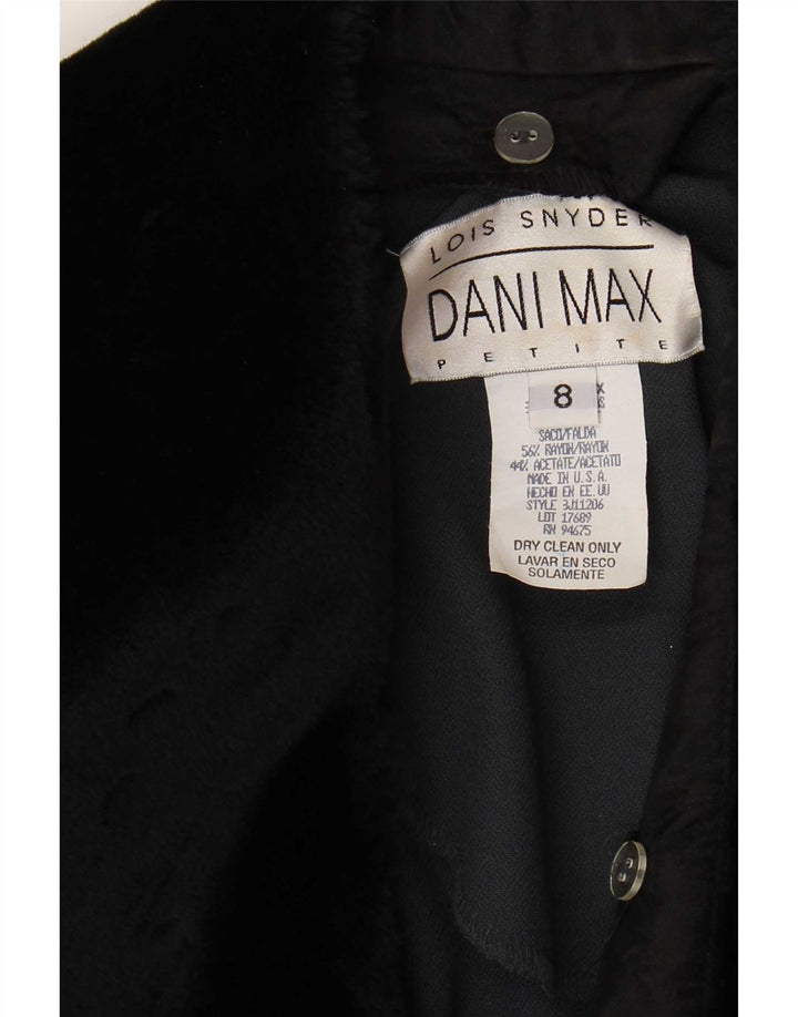 Lois Synder Giacca da donna Dani Max Blazer US 8 Medio Blu Navy