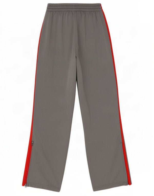 Pantaloni Tuta Adidas Bambina 11-12 Anni Poliestere Grigio