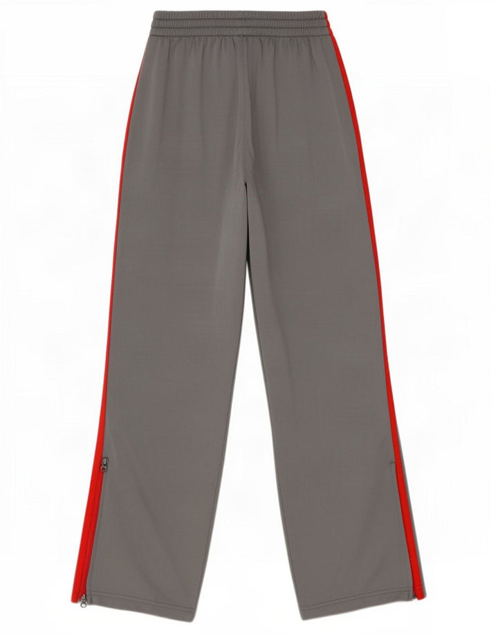 Pantaloni Tuta Adidas Bambina 11-12 Anni Poliestere Grigio