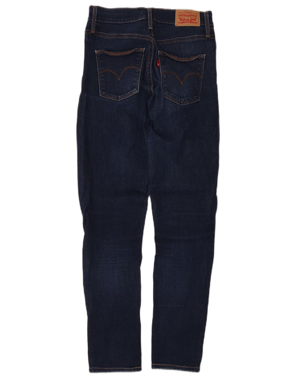 Jeans skinny dimagranti da donna Levi's W26 L30 cotone blu navy